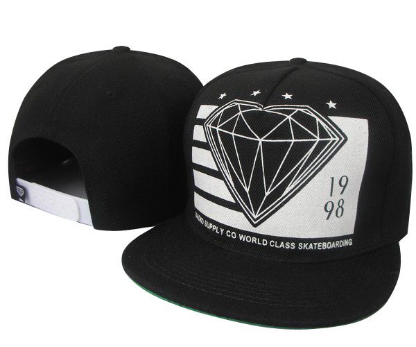 Snapback Diamond (BIG) Preto